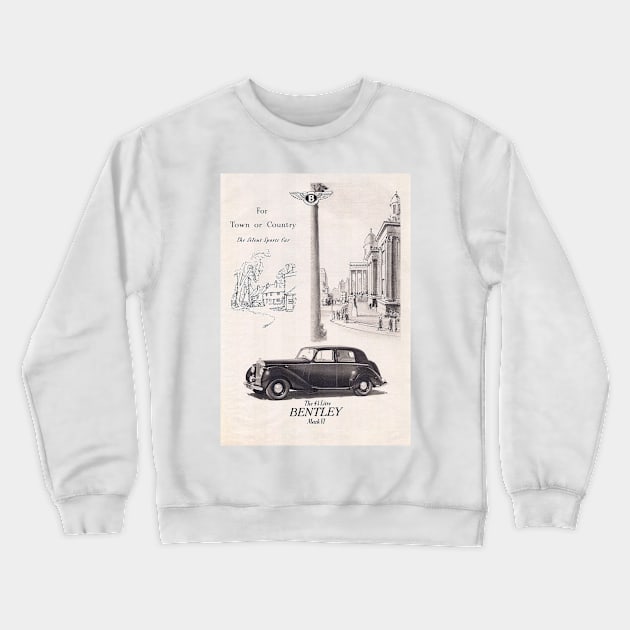 1931 Mark VI the silent sports car Crewneck Sweatshirt by YulisArtiyanaSiregar